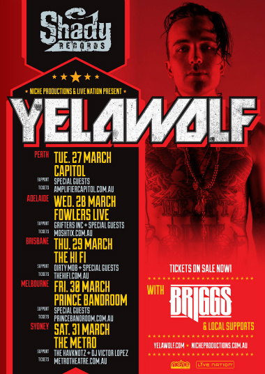 Keep your eyes peeled for our interview with Yelawolf and don't slouch